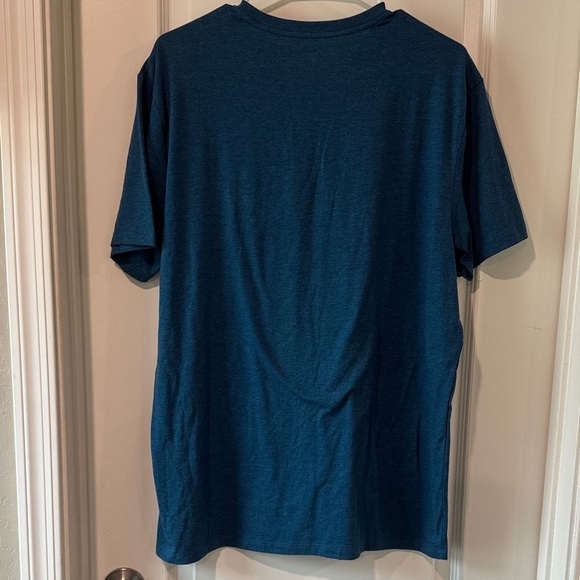 Apt. 9 Men's Teal V-Neck Tee / A35 - Picture 5 of 5